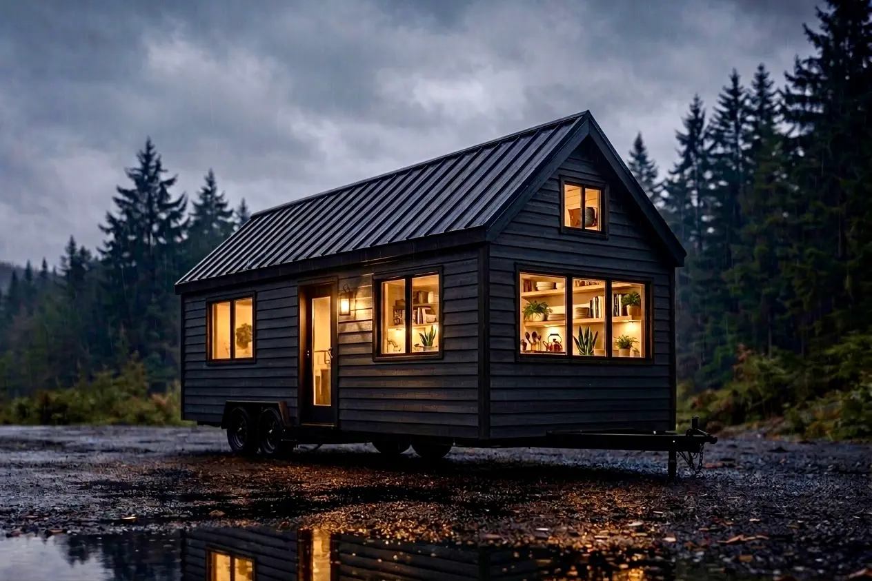 Tiny home exterior
